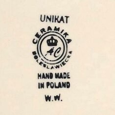 Talerz głęboki Nd. K73- Ceramika Bolesławiecka AC (Produkt dostępny pod zamówienie- 2tyg.) - 4